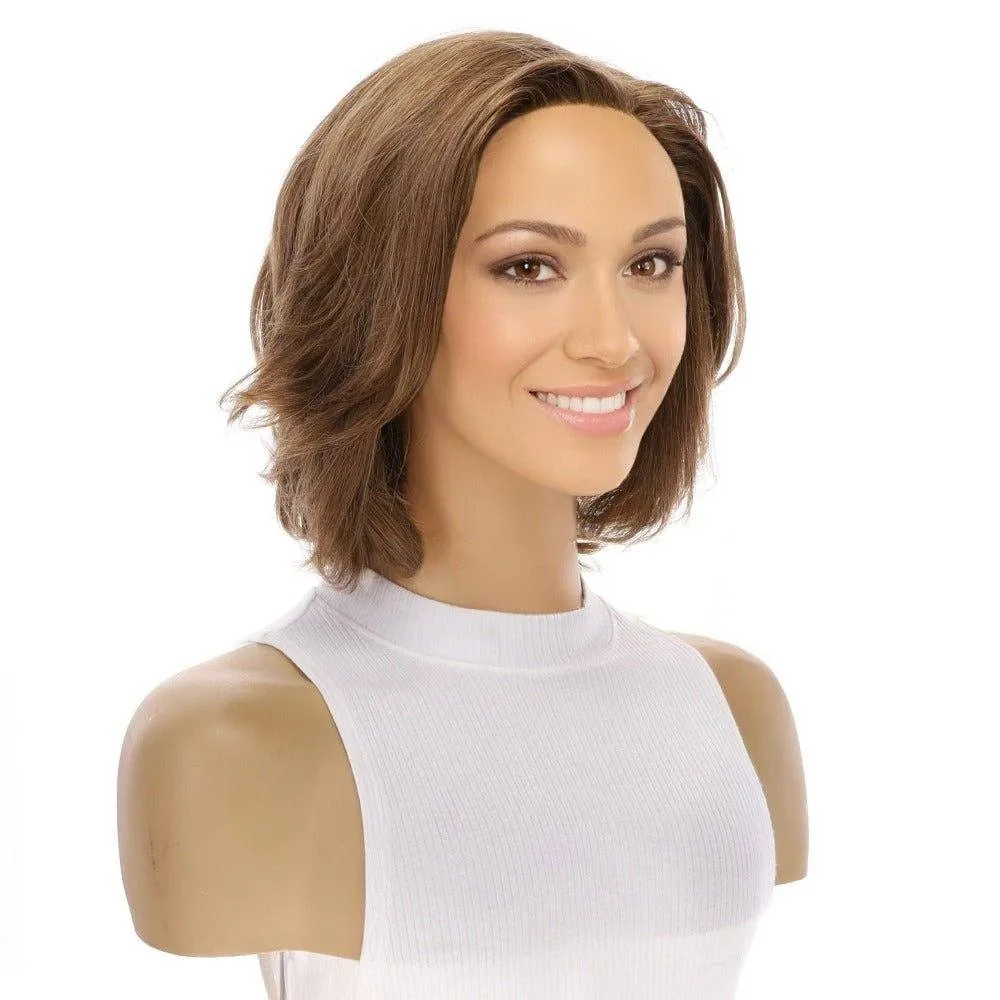 12" Luxe Pixie Silk Top Wig #12 Warm Light Brown