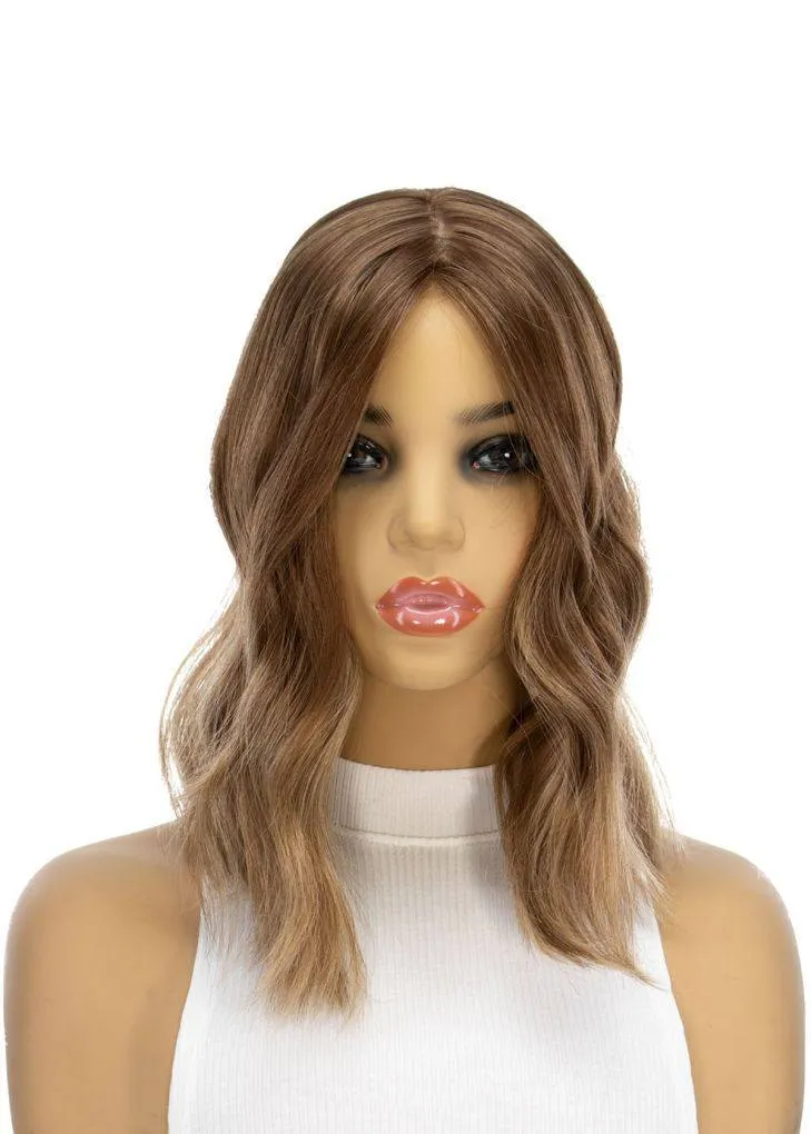 14" Emerald Silk Top Topper Light Brown Babylight