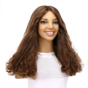 20" Luxe Silk Top Wig #10 Neutral Light Brown Wavy