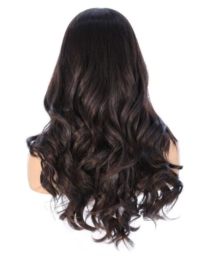 24" Gisele Silk Top Wig Soft Black