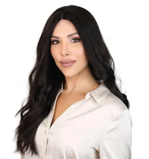 24" Gisele Silk Top Wig Soft Black