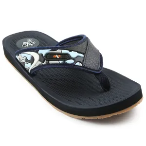 A-HA Navy Blue Casual Slipper For Men ANCO-7 By Liberty