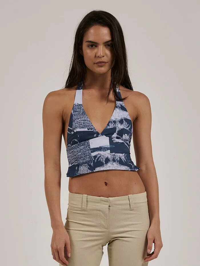 Alchemy Halter Tank - New Teal