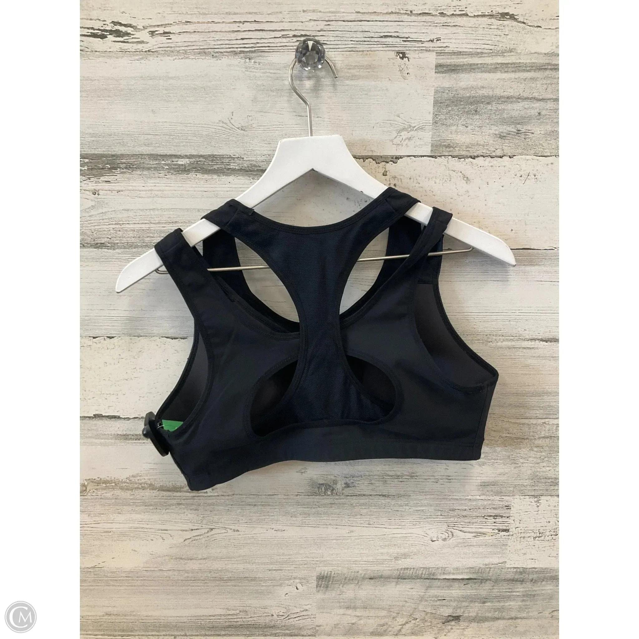 Athletic Bra By Clothes Mentor In Black, Size: Xl