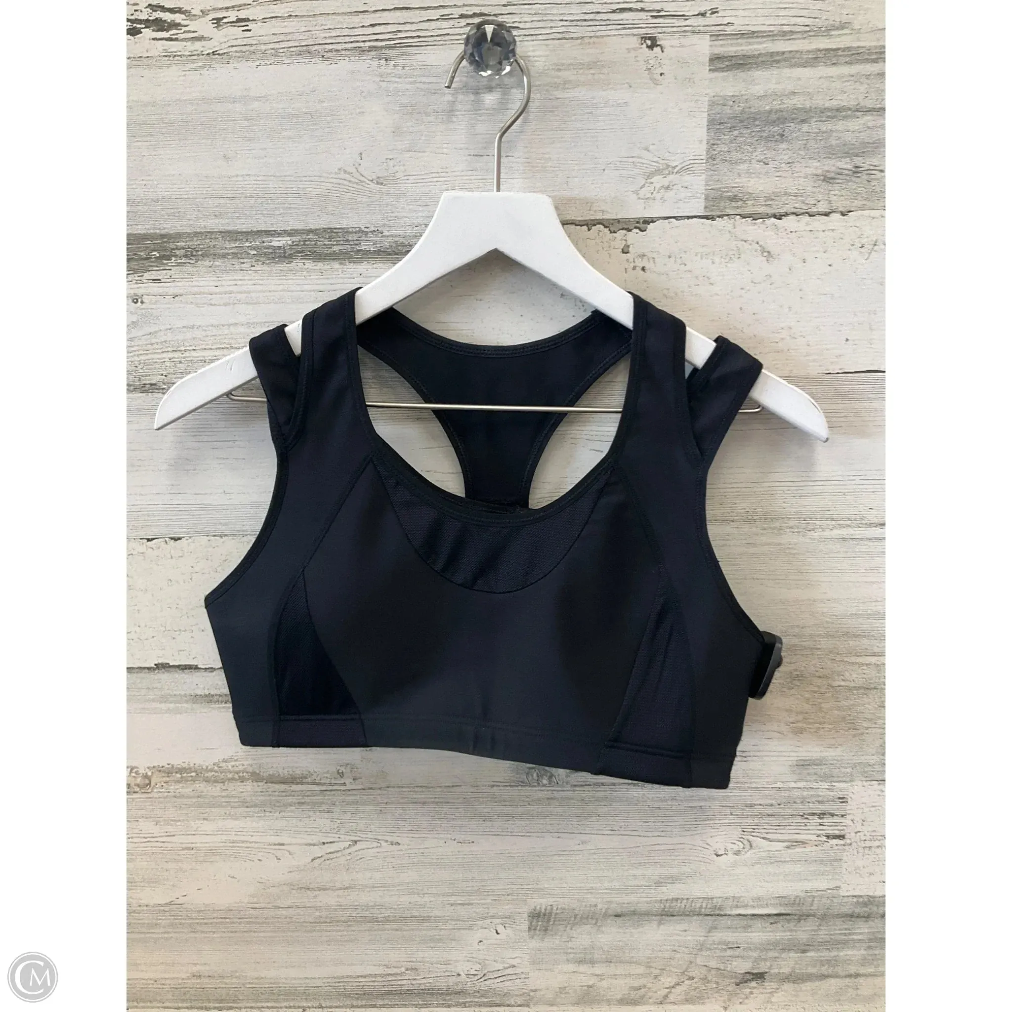 Athletic Bra By Clothes Mentor In Black, Size: Xl