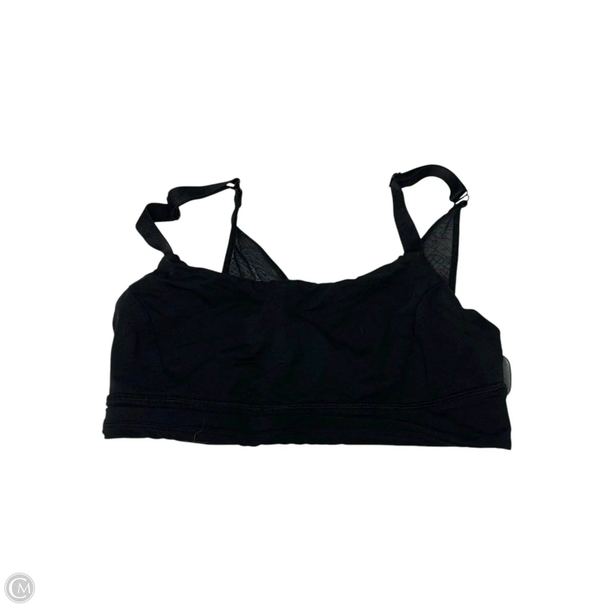 Athletic Bra By Lululemon In Black, Size: M