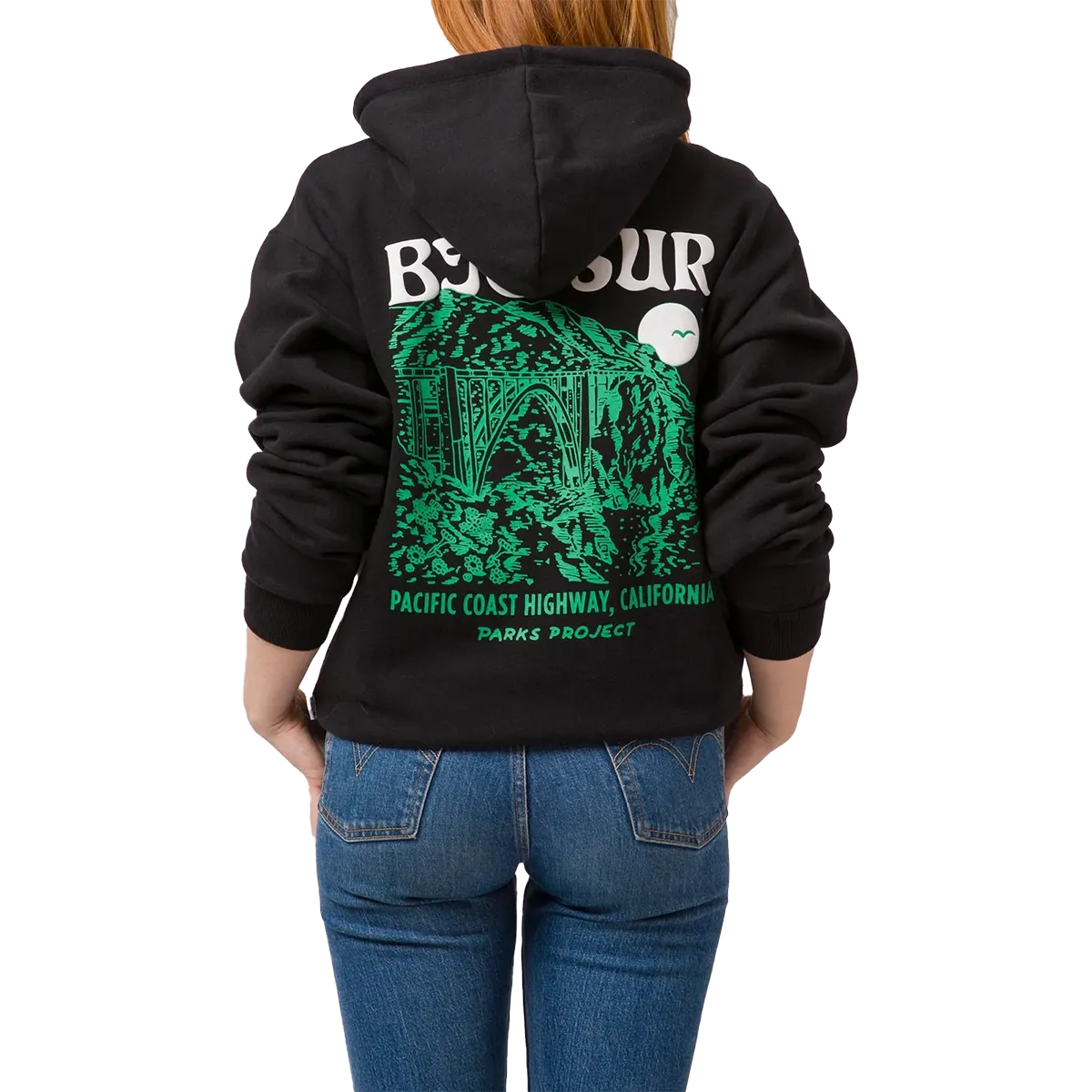 Big Sur Puff Print Bridges Hoodie