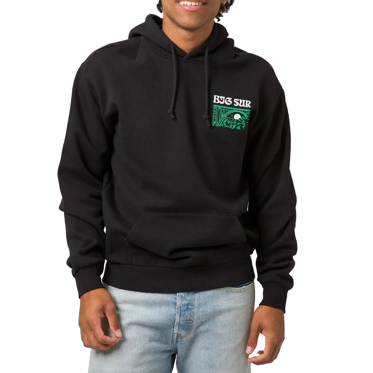 Big Sur Puff Print Bridges Hoodie