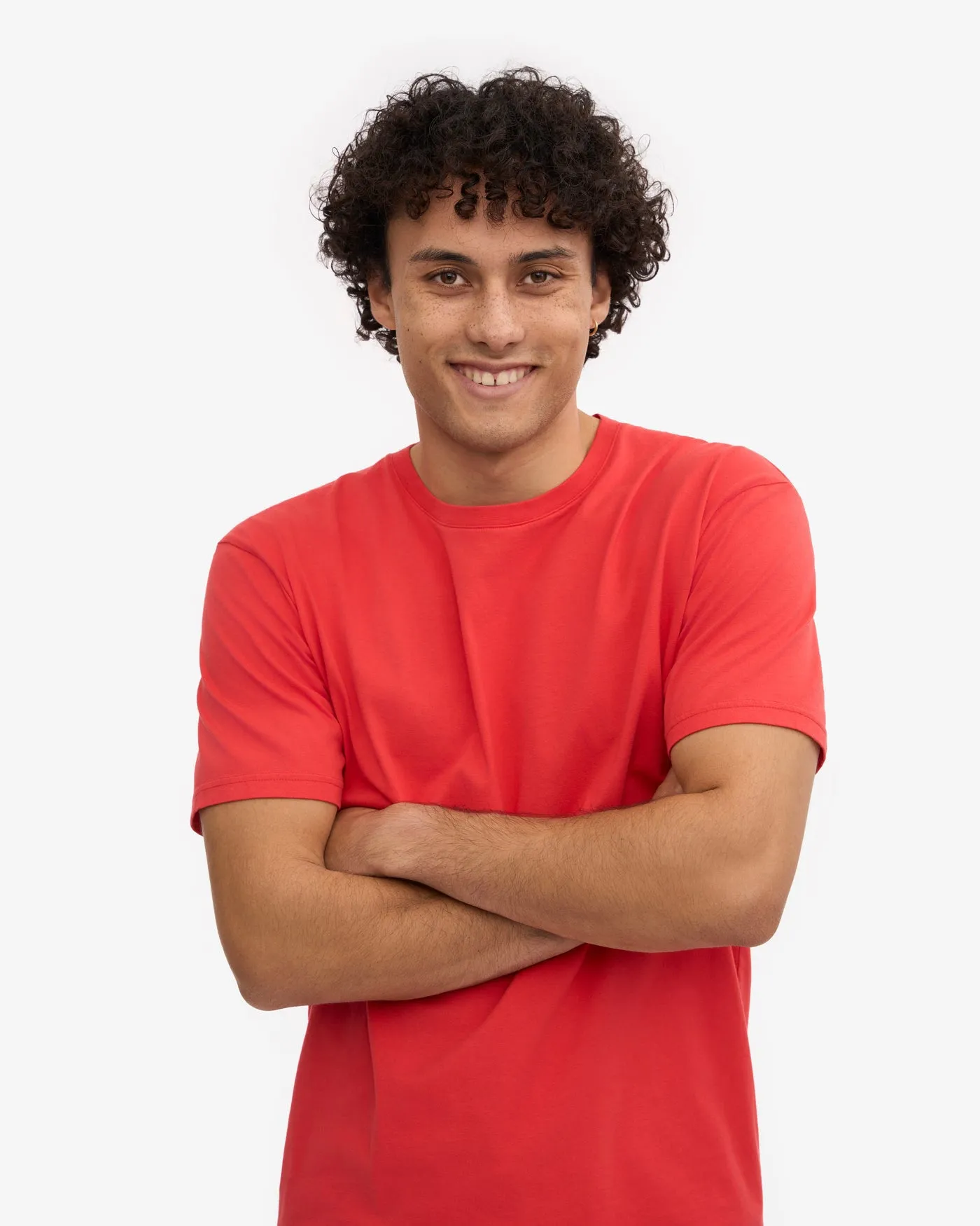Colorful Standard Classic Organic Tee - Red Tangerine