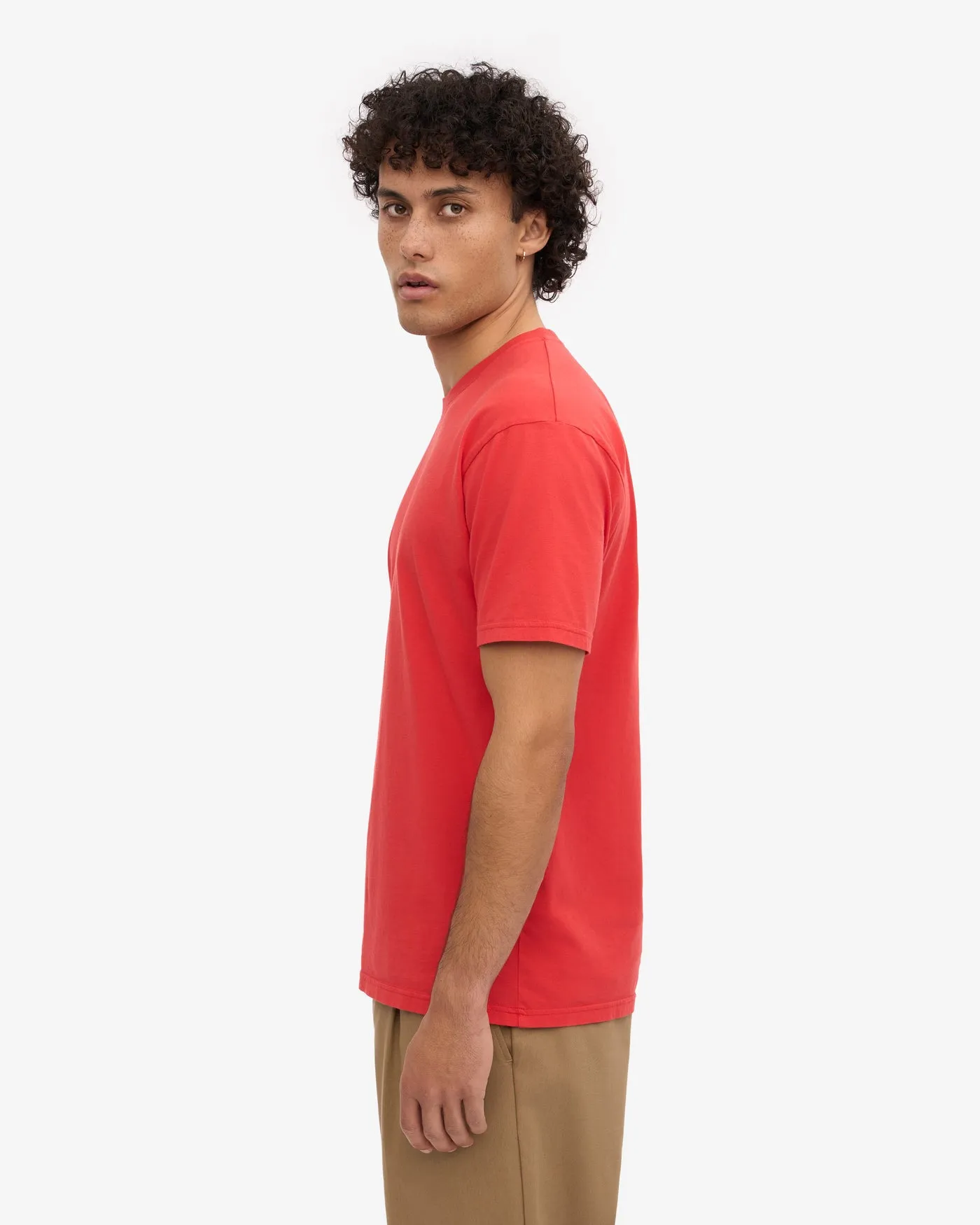 Colorful Standard Classic Organic Tee - Red Tangerine