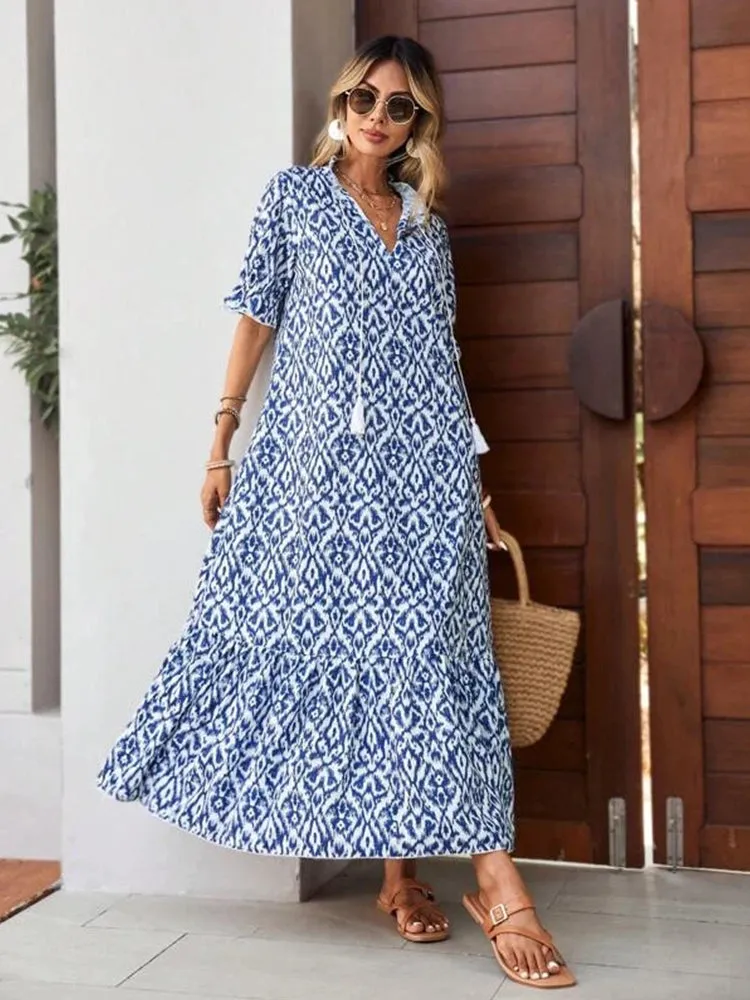 Fashion Women's Floral Holiday Dress