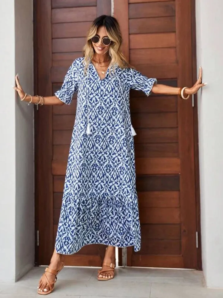 Fashion Women's Floral Holiday Dress
