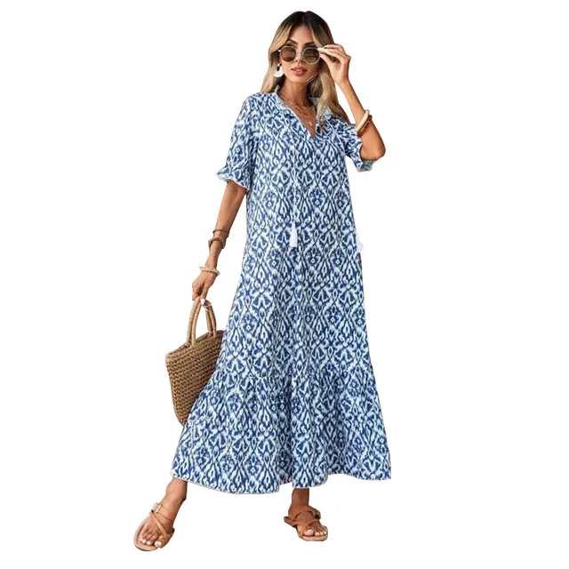 Fashion Women's Floral Holiday Dress