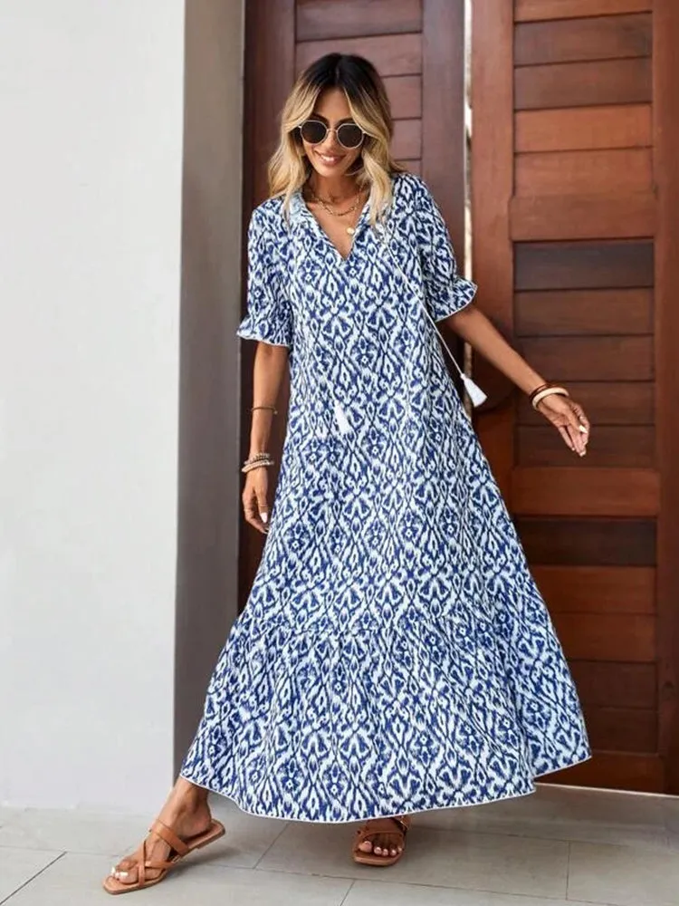 Fashion Women's Floral Holiday Dress