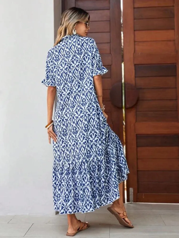 Fashion Women's Floral Holiday Dress