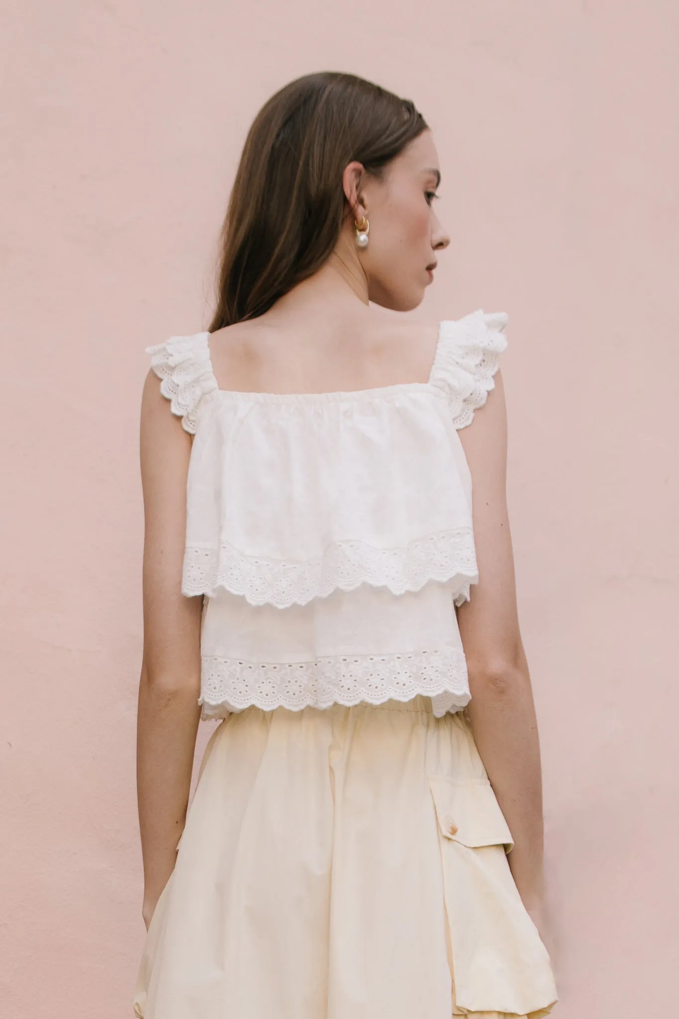 Gabby Top in White
