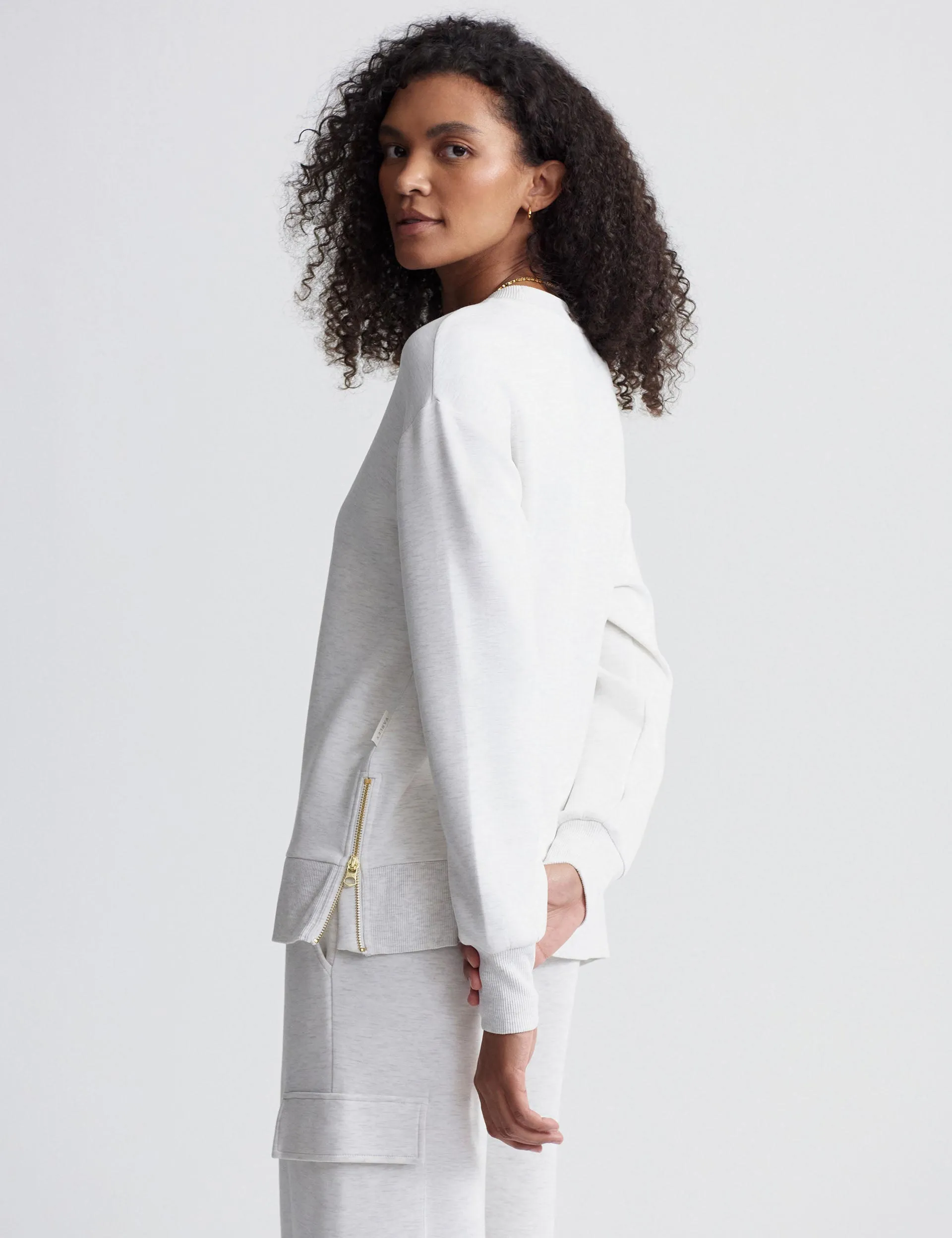 Gabriella Sweat - Ivory Marl