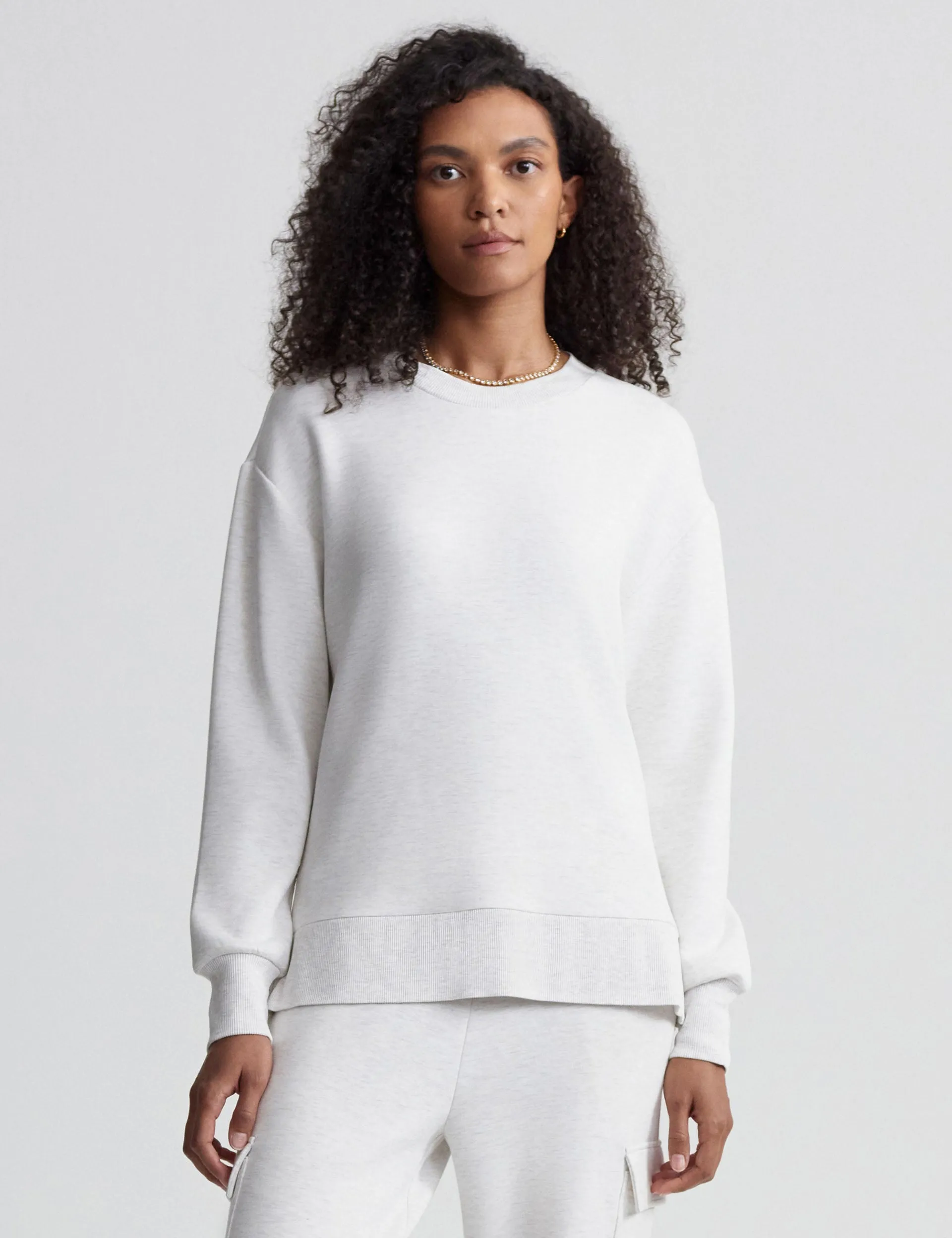 Gabriella Sweat - Ivory Marl