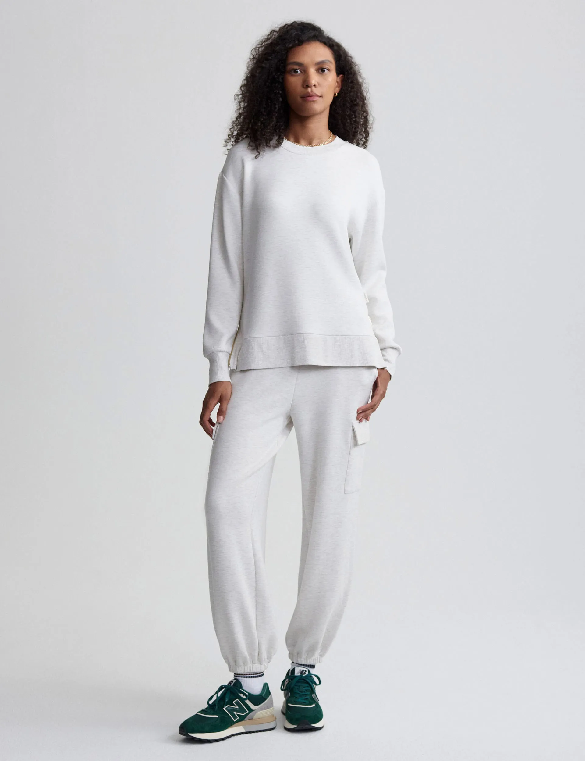 Gabriella Sweat - Ivory Marl
