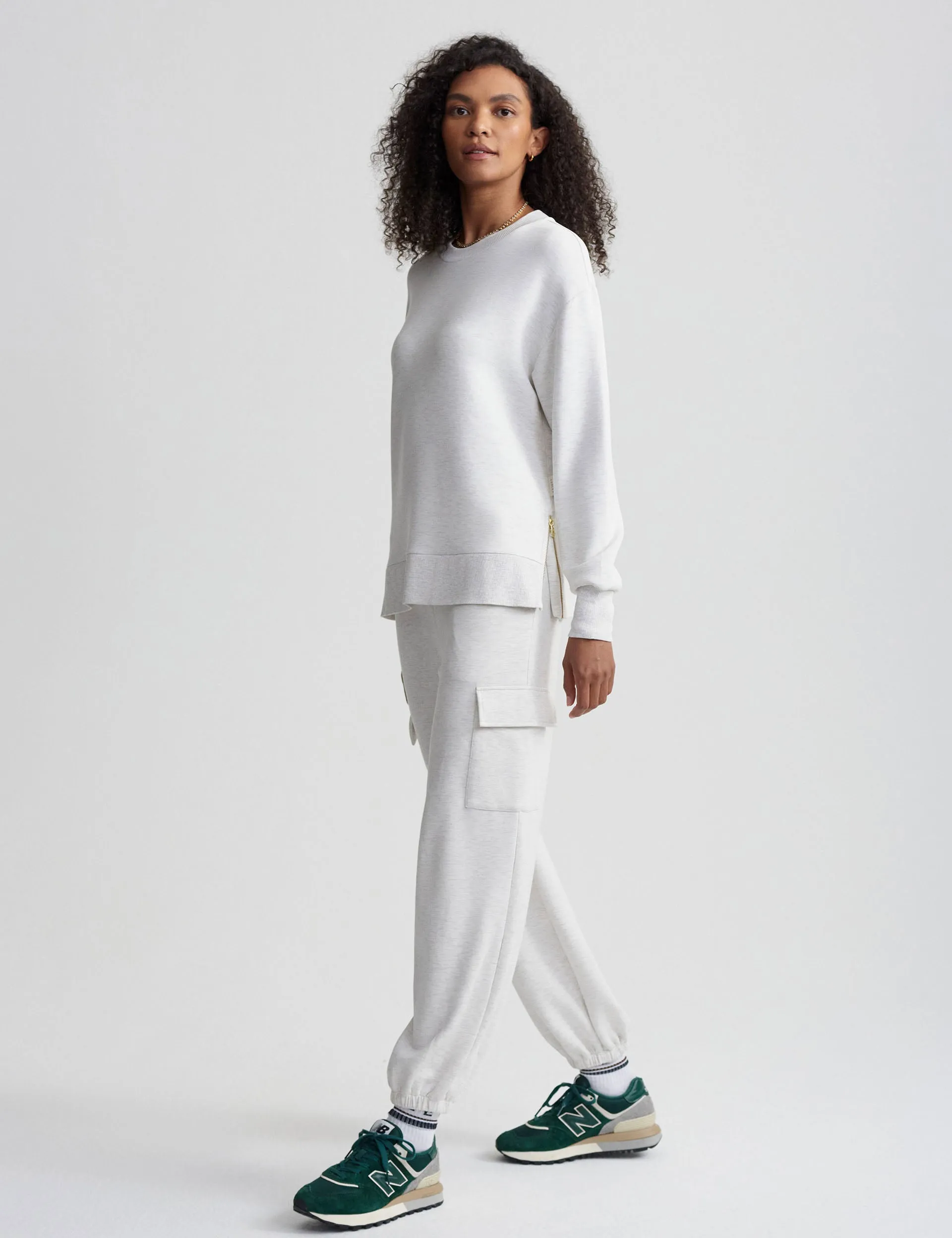 Gabriella Sweat - Ivory Marl