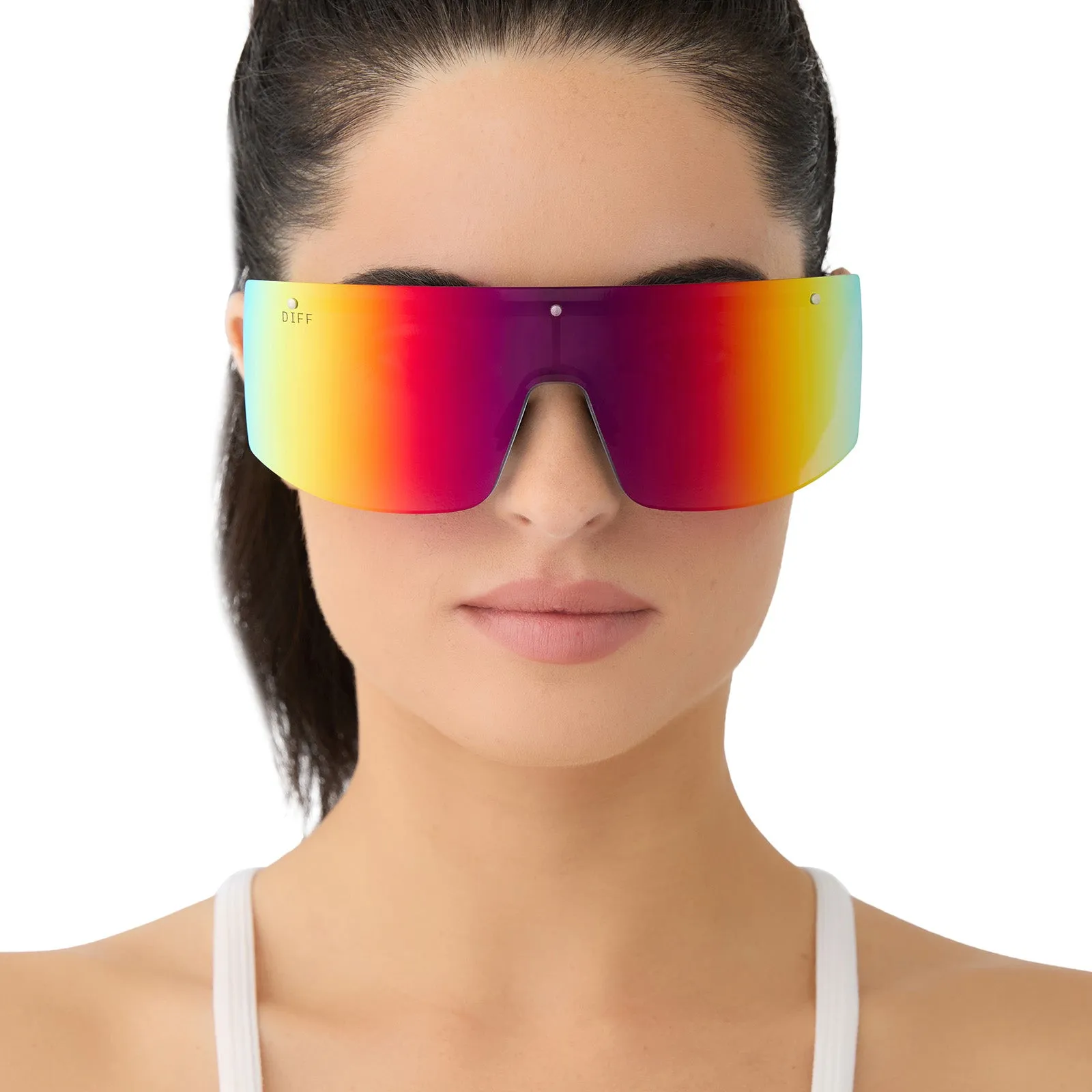 GRANDSLAM - BLACK   RAINBOW MIRROR   POLARIZED SUNGLASSES