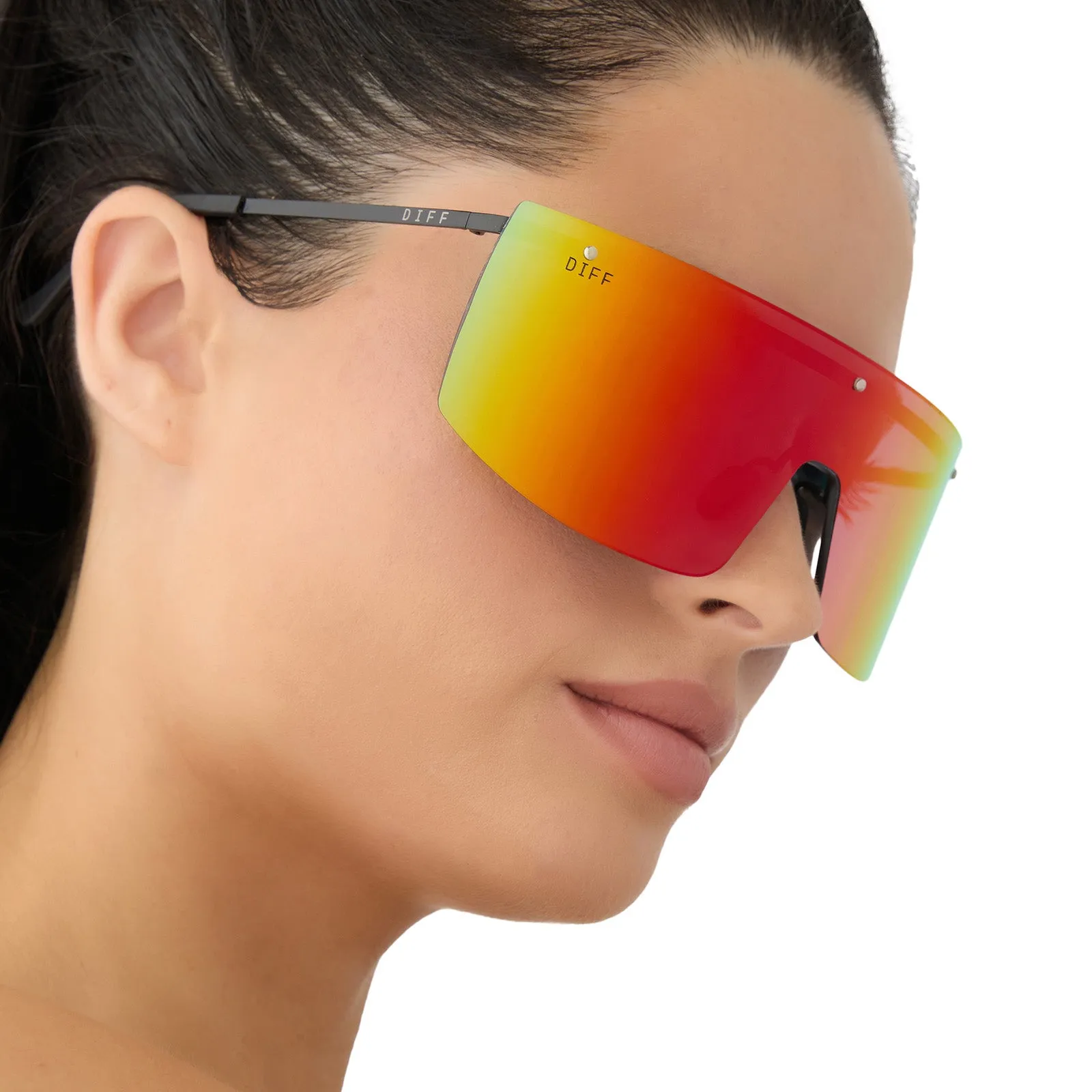 GRANDSLAM - BLACK   RAINBOW MIRROR   POLARIZED SUNGLASSES
