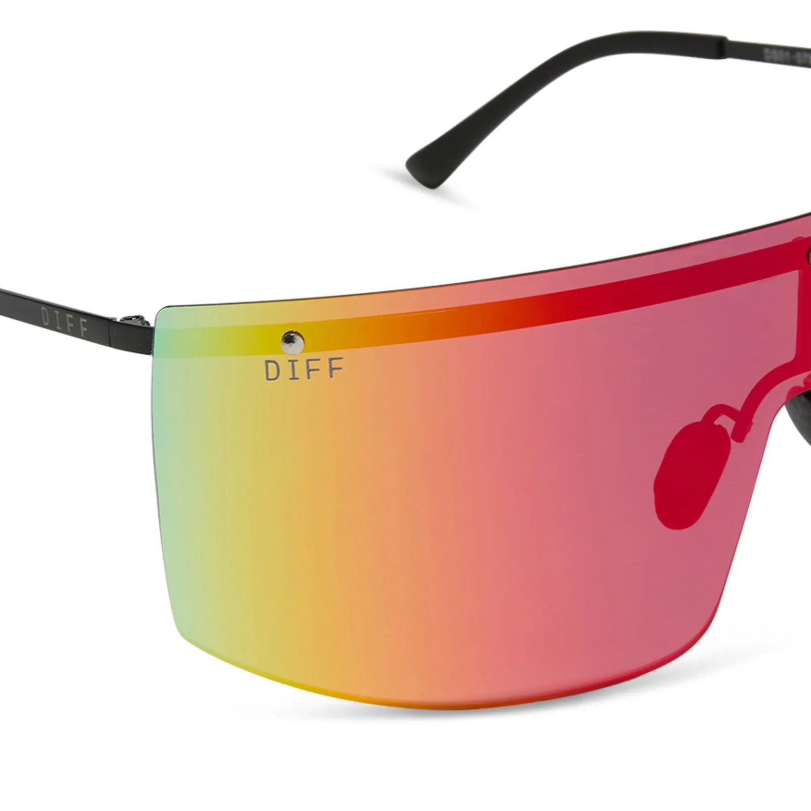 GRANDSLAM - BLACK   RAINBOW MIRROR   POLARIZED SUNGLASSES