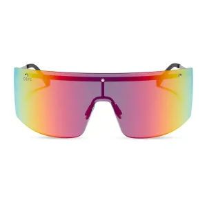 GRANDSLAM - BLACK   RAINBOW MIRROR   POLARIZED SUNGLASSES