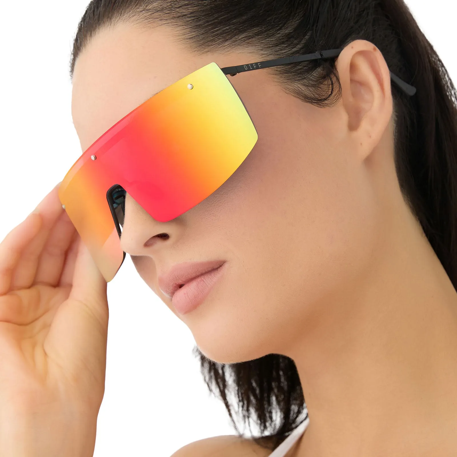 GRANDSLAM - BLACK   RAINBOW MIRROR   POLARIZED SUNGLASSES