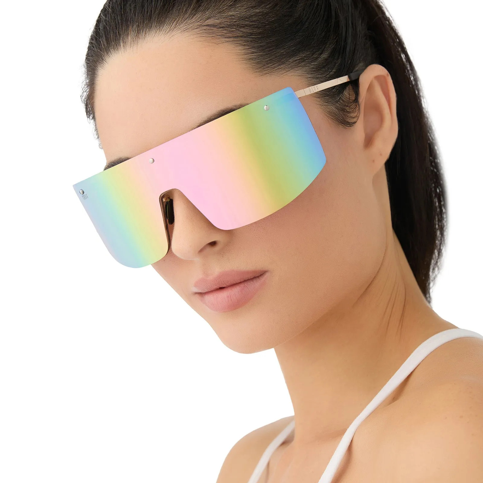 GRANDSLAM - GOLD   SHERBERT RAINBOW MIRROR   POLARIZED SUNGLASSES