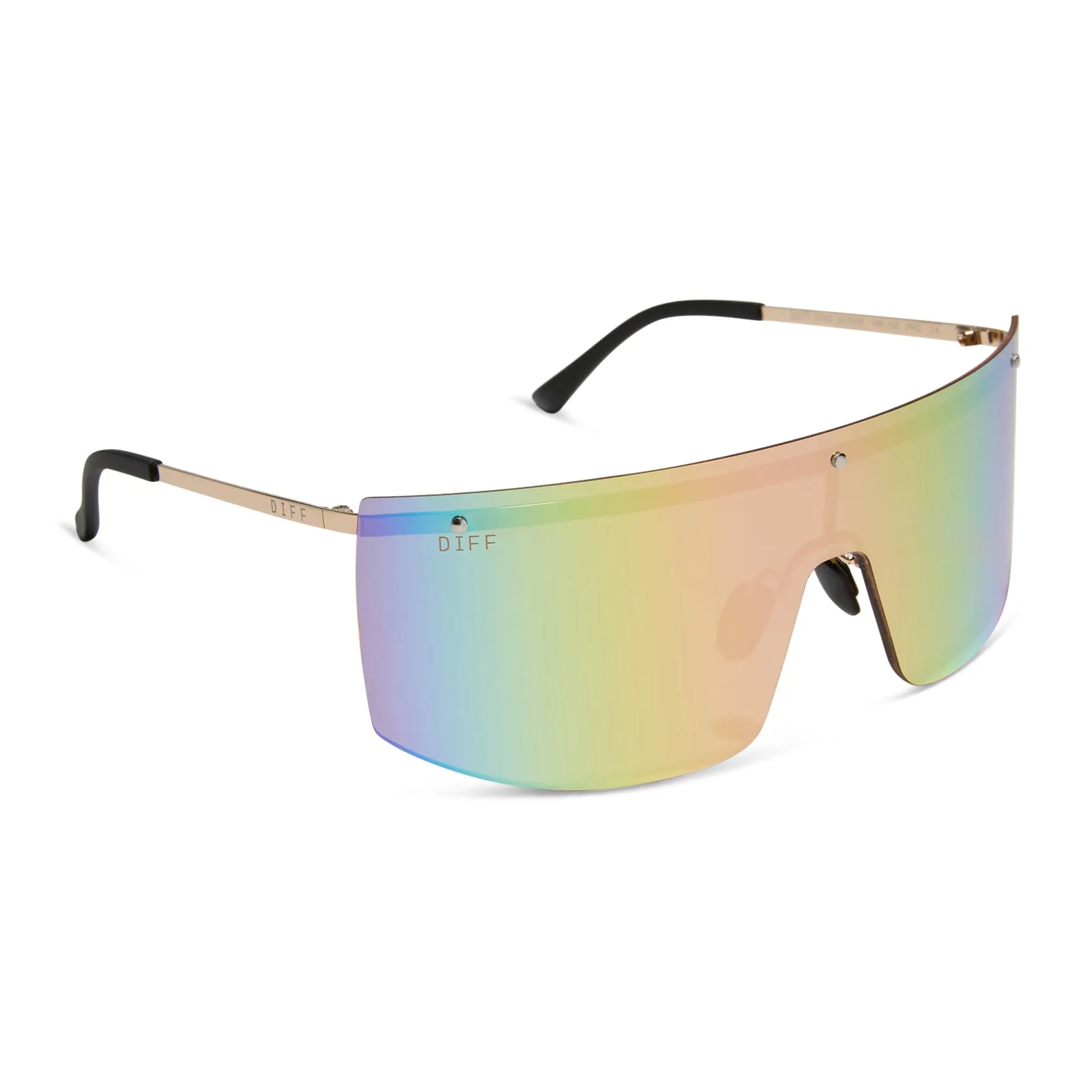 GRANDSLAM - GOLD   SHERBERT RAINBOW MIRROR   POLARIZED SUNGLASSES