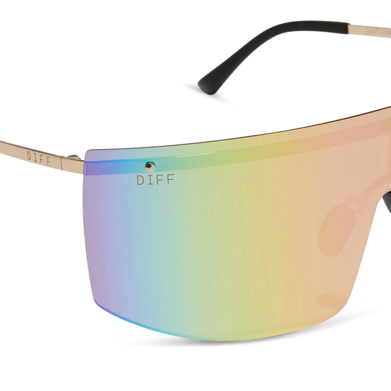 GRANDSLAM - GOLD   SHERBERT RAINBOW MIRROR   POLARIZED SUNGLASSES