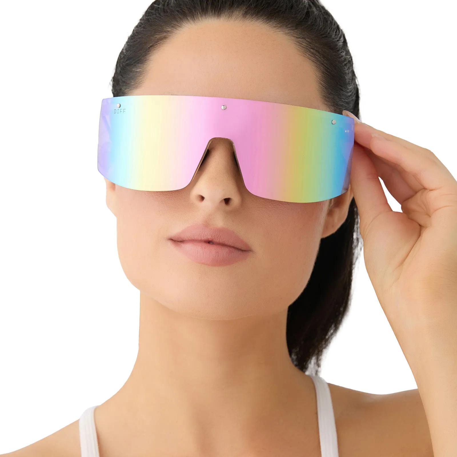 GRANDSLAM - GOLD   SHERBERT RAINBOW MIRROR   POLARIZED SUNGLASSES