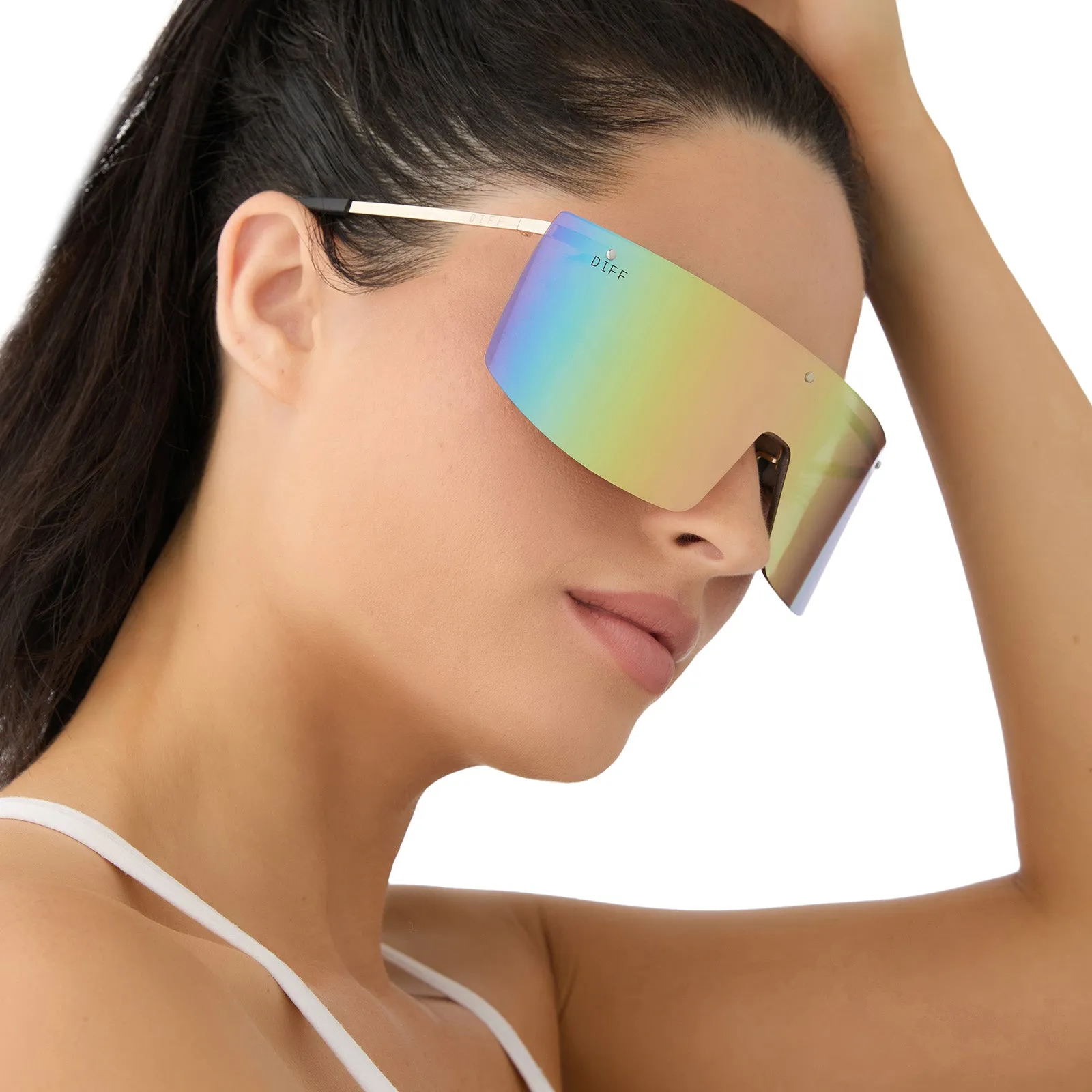 GRANDSLAM - GOLD   SHERBERT RAINBOW MIRROR   POLARIZED SUNGLASSES