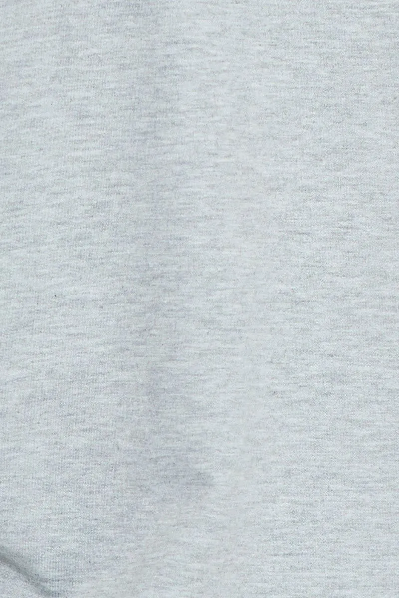 Grey Cut Out Sweater