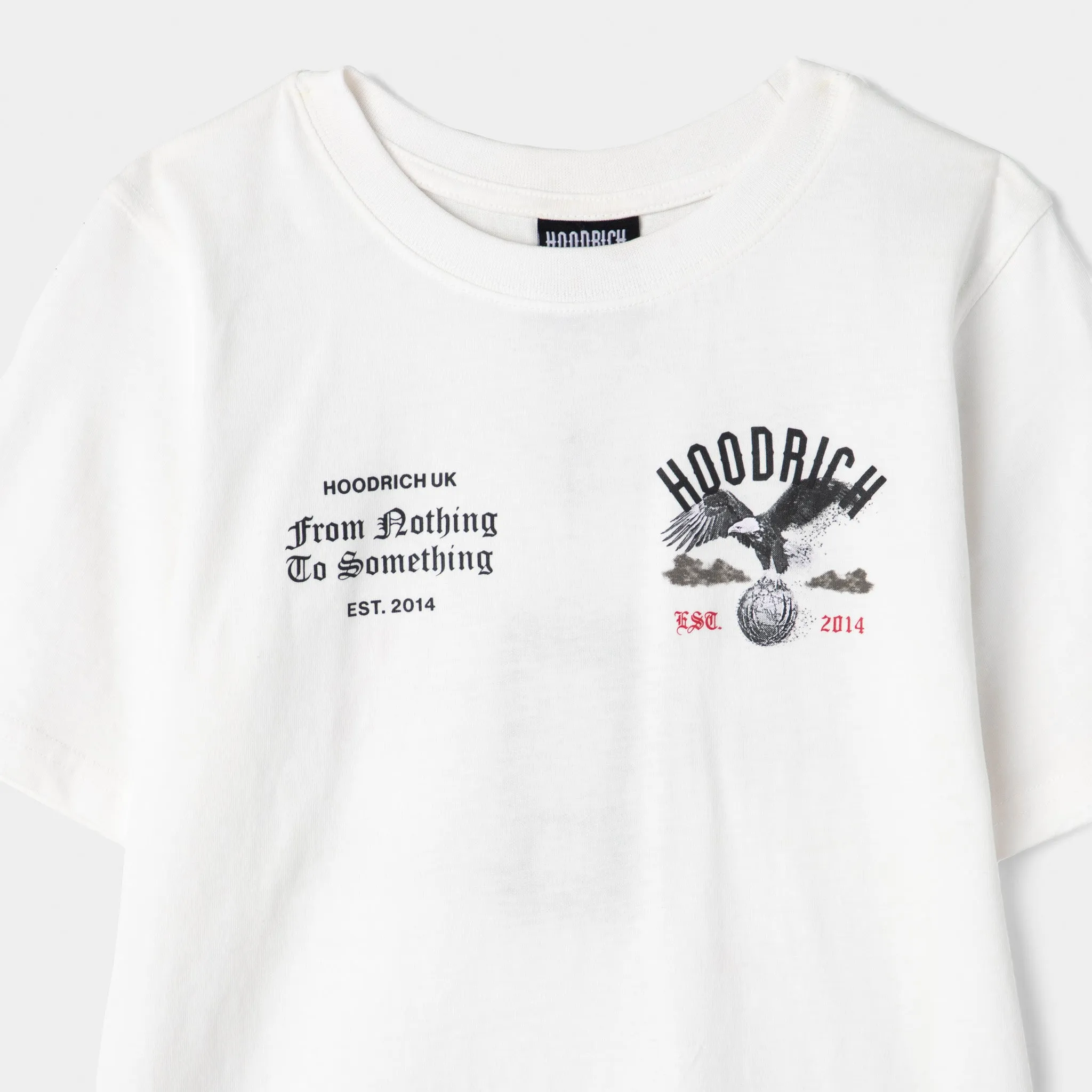 Hoodrich Juniors' Flight Tee White / Black - Lychee