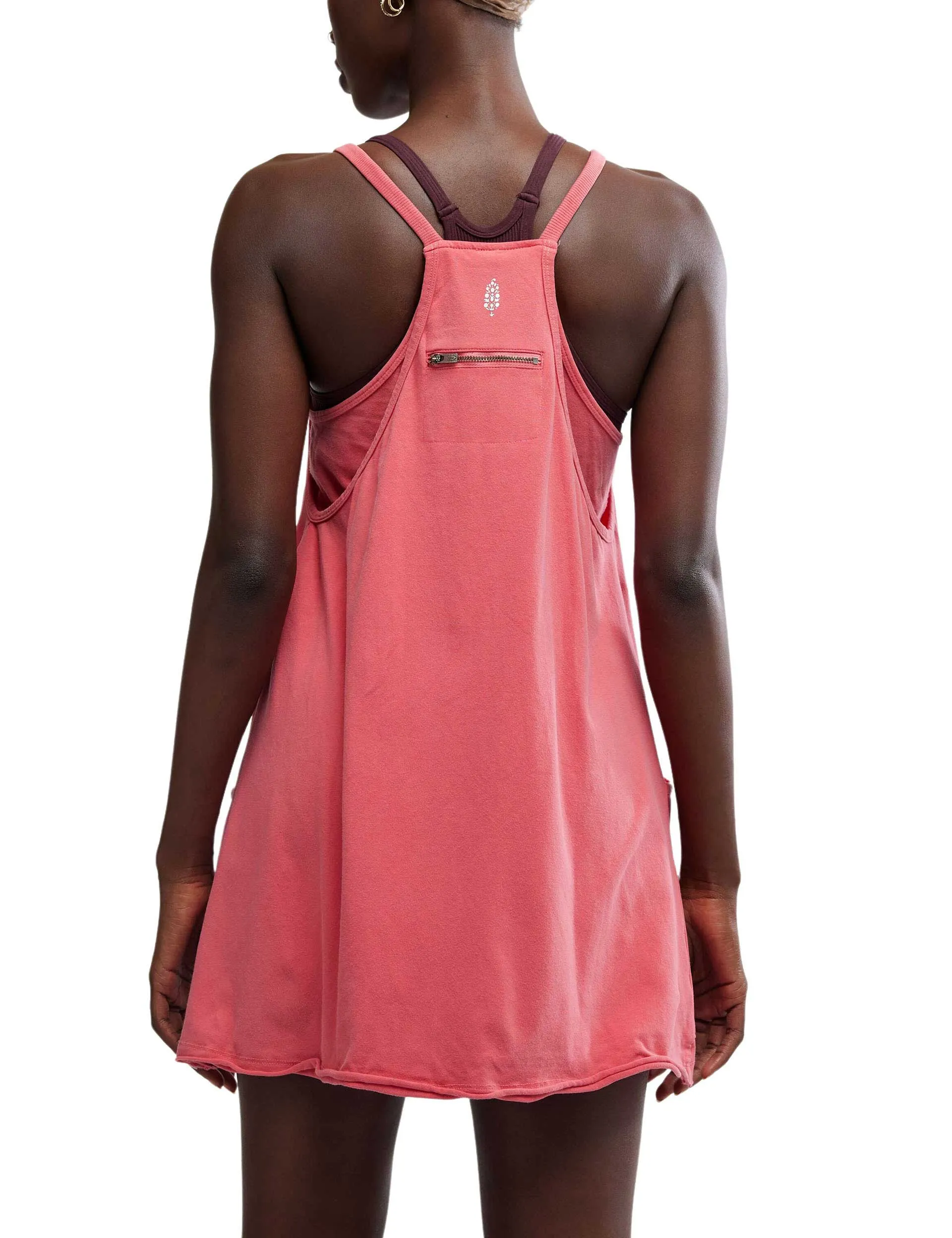 Hot Shot Mini Dress - Hibiscus
