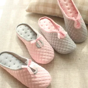 Ladies Home Cotton Slippers Spring And Summer Breathable Cotton Slippers UGG Style