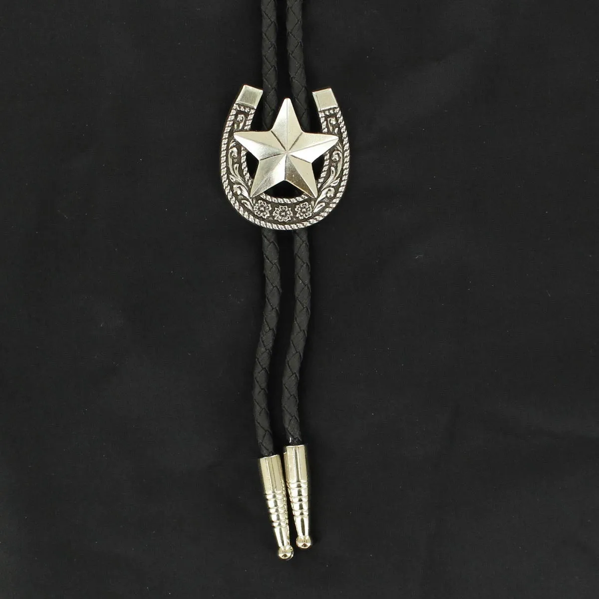 M&F Bolo Tie Horseshoe with Star 22860