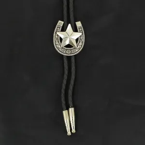 M&F Bolo Tie Horseshoe with Star 22860