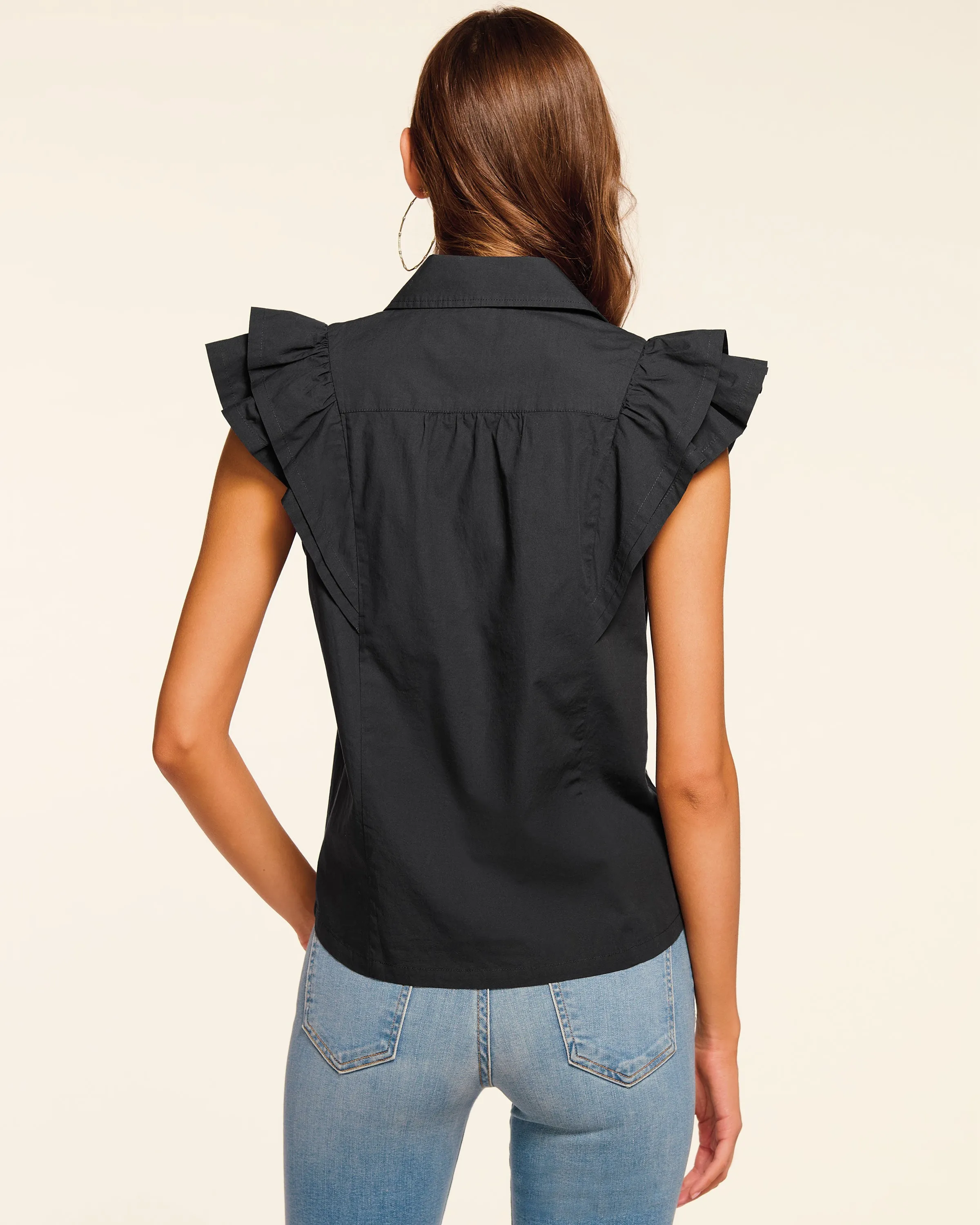Marceline Cotton Poplin Shirt