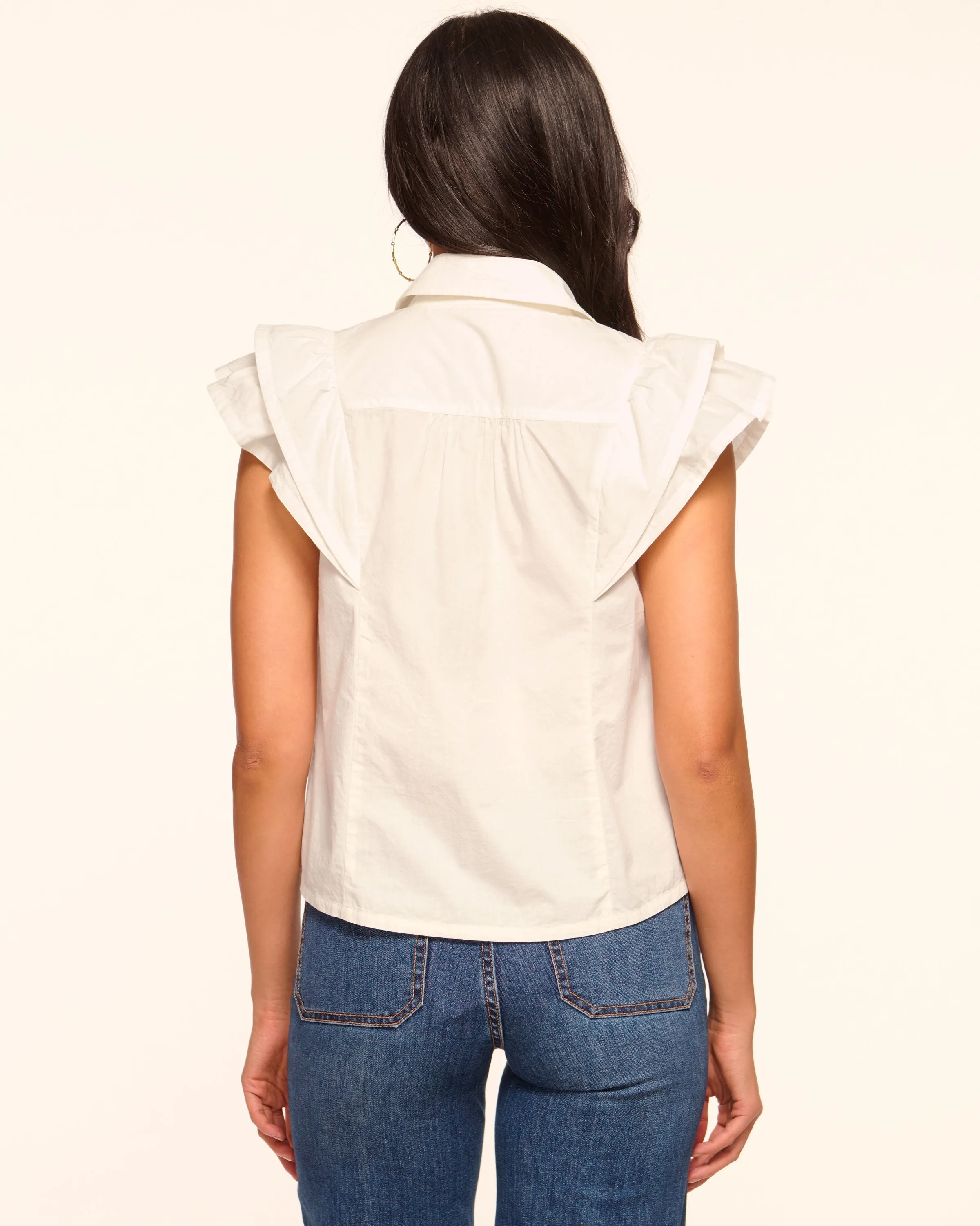 Marceline Cotton Poplin Shirt
