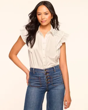 Marceline Cotton Poplin Shirt