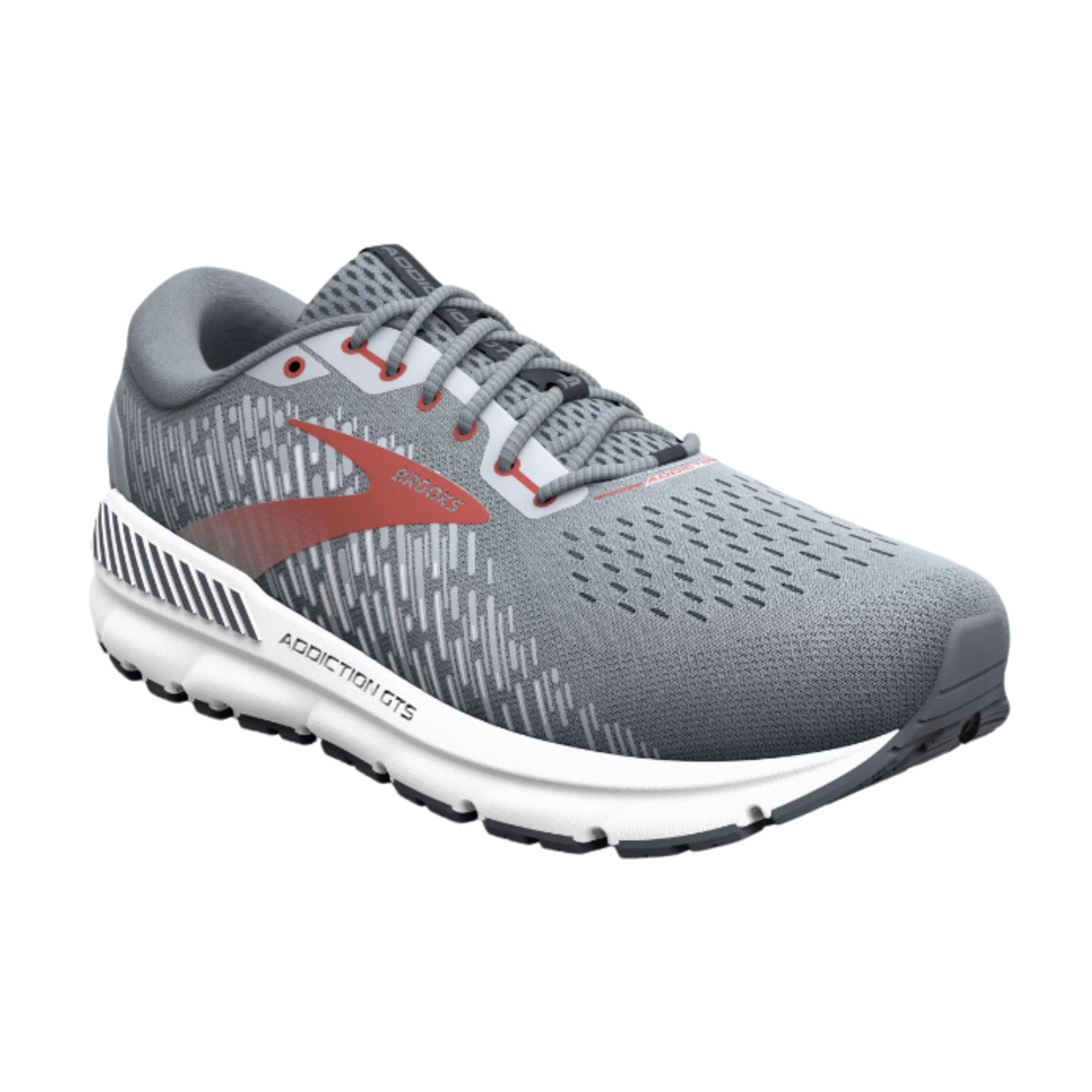 Men’s Addiction GTS 15 – Grey/Ebony/Chili Oil (D Width)