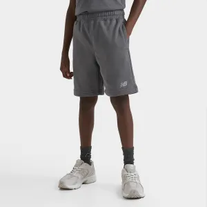New Balance Junior Boys' Small Logo Shorts / Castle Rock