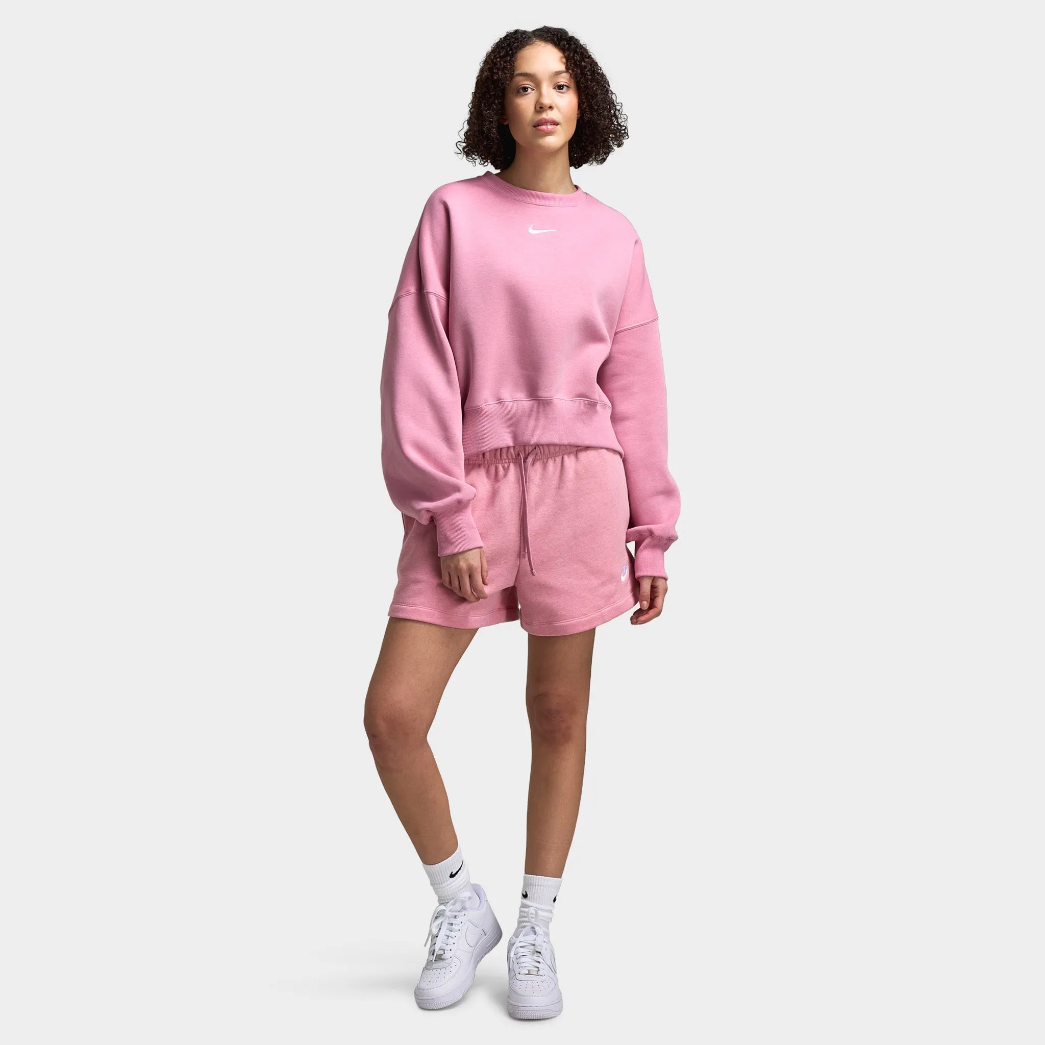 Nike Sportswear Women's Over-Oversized Crewneck Sweatshirt Elemental Pink / Sail