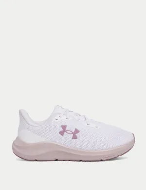 Pursuit 4 Running Shoes - White/Purple Prime
