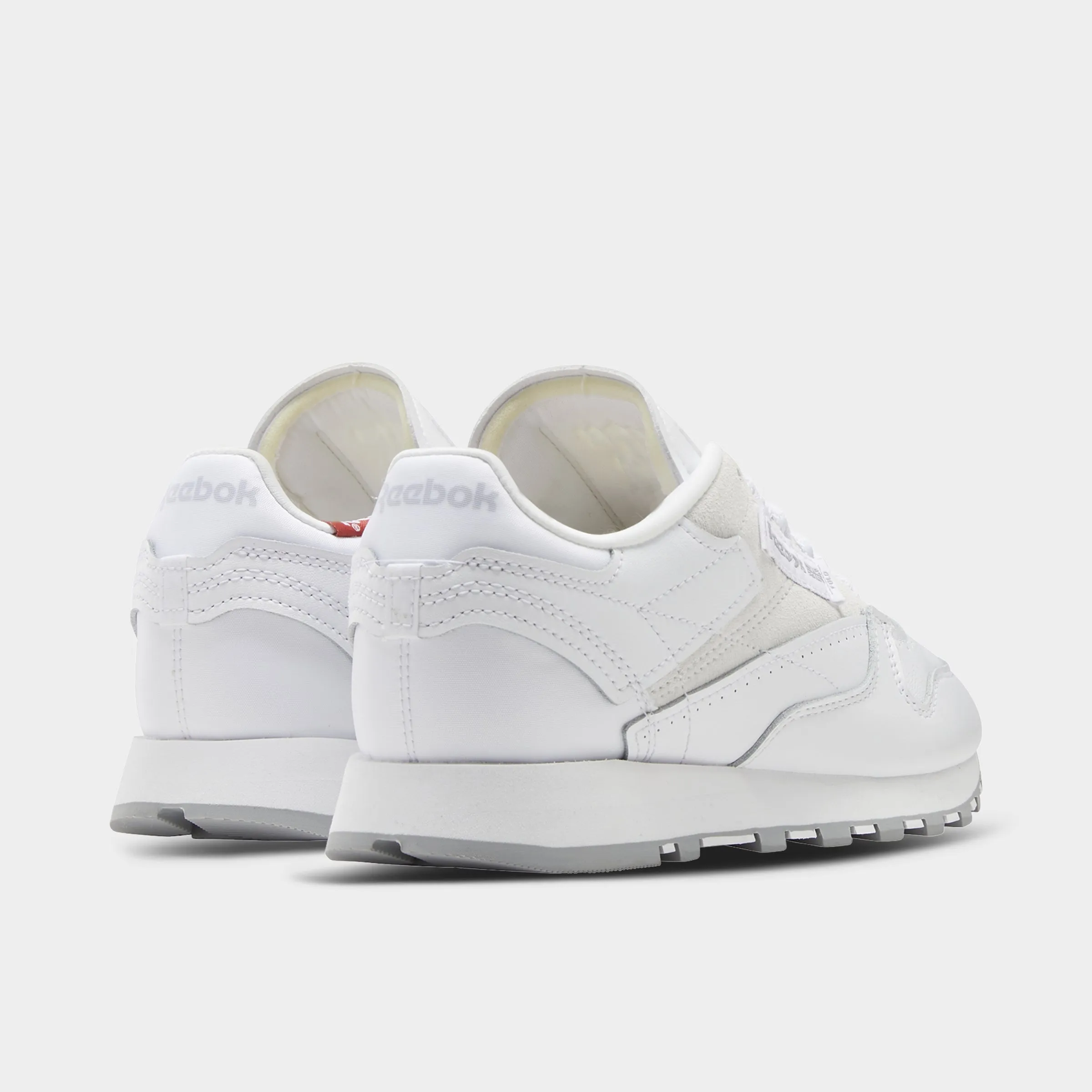 Reebok Women's Classic Leather White / White / Rhodonite