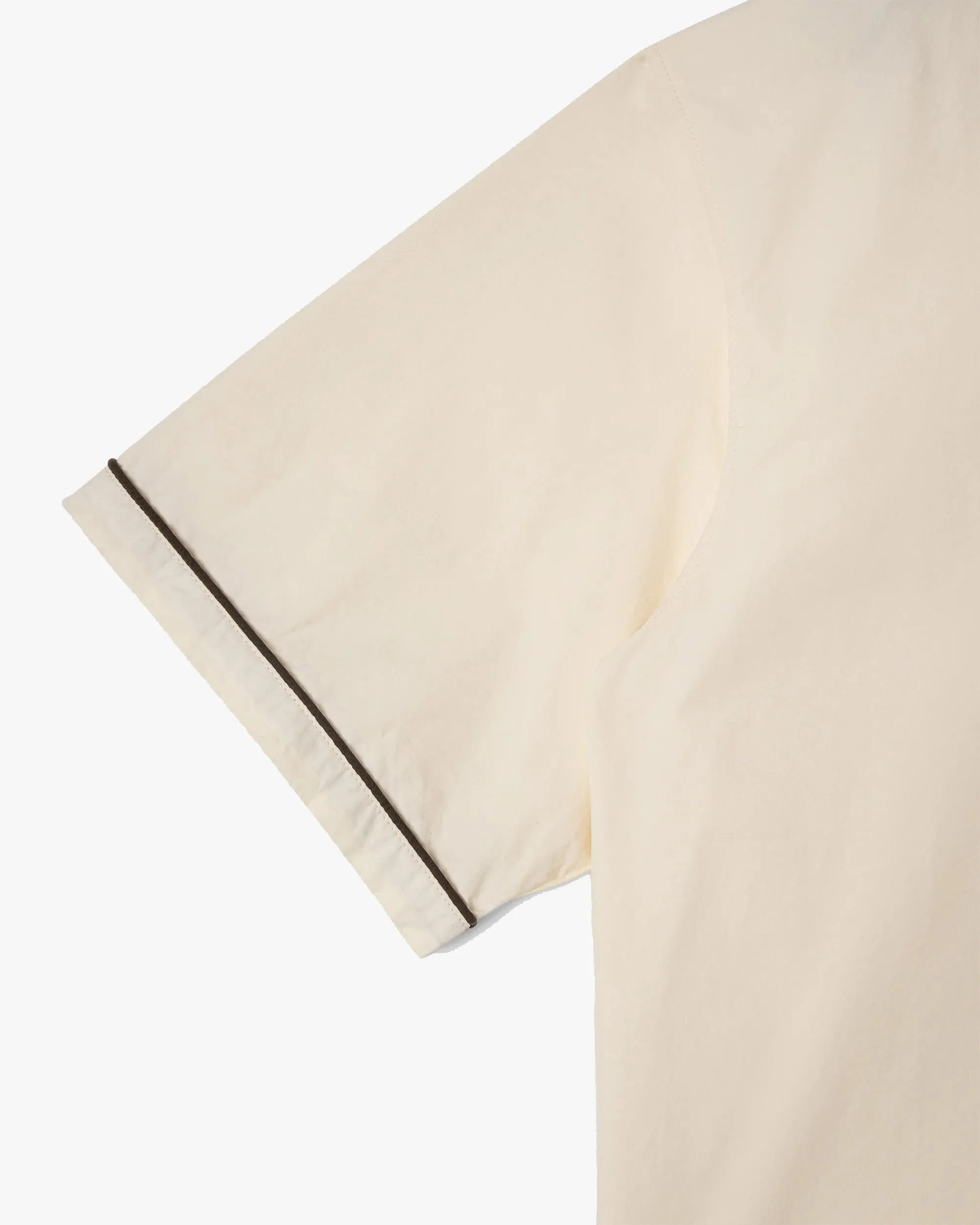 Stan Ray Bowling Shirt - Natural / Matt Black