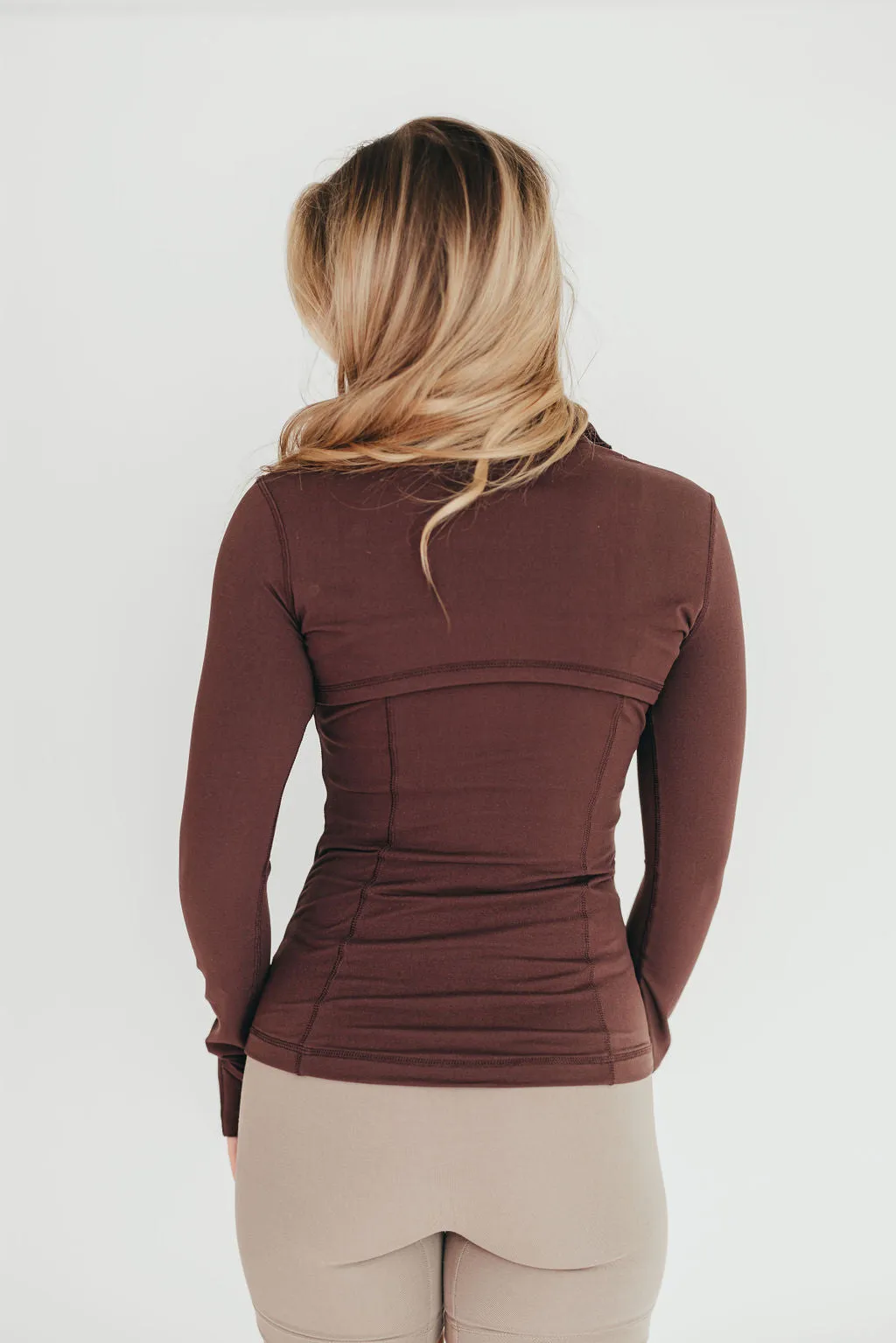 Trista Butter-Soft Athletic Jacket In French Press